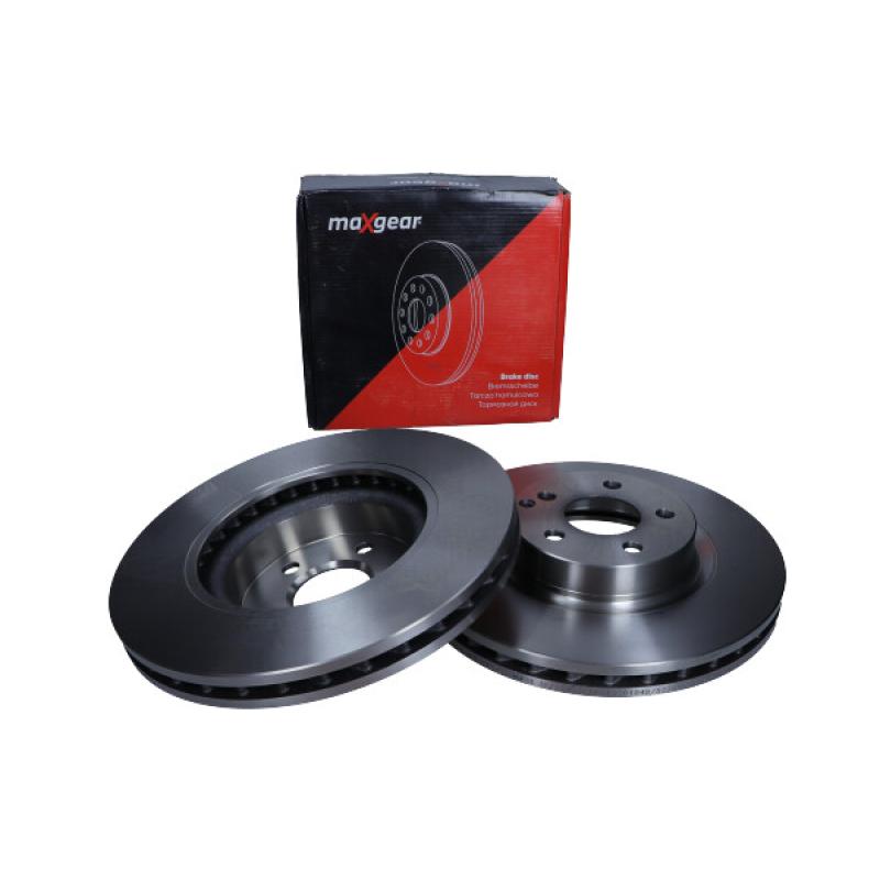 Jeu de 2 disques de frein avant MAXGEAR 19-2859 - Visuel 1