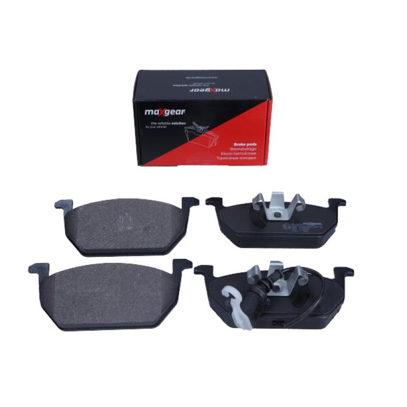 Jeu de 4 plaquettes de frein avant MAXGEAR 19-2866 - Visuel 1