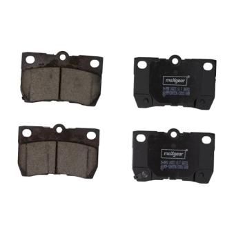 Jeu de 4 plaquettes de frein arrière MAXGEAR OEM 04466WY020