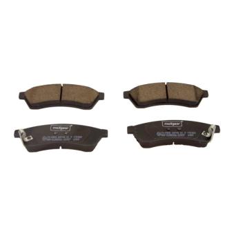 Jeu de 4 plaquettes de frein arrière MAXGEAR OEM 96475028
