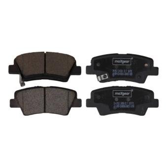 Jeu de 4 plaquettes de frein arrière MAXGEAR OEM 583023KA31