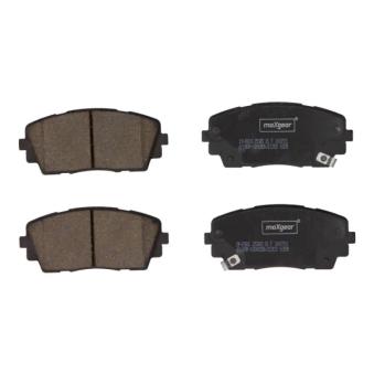 Jeu de 4 plaquettes de frein avant MAXGEAR OEM 581011YA45