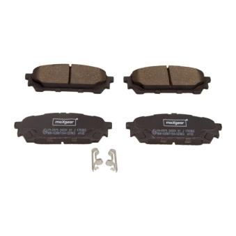 Jeu de 4 plaquettes de frein arrière MAXGEAR OEM 26696FE040