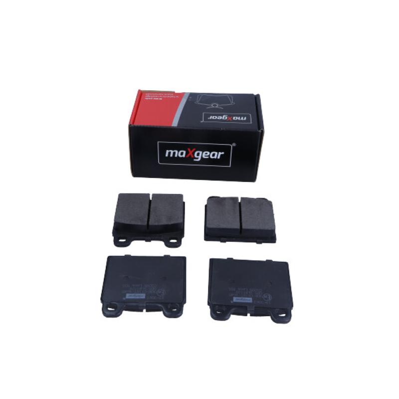 Jeu de 4 plaquettes de frein avant MAXGEAR 19-3067 - Visuel 1