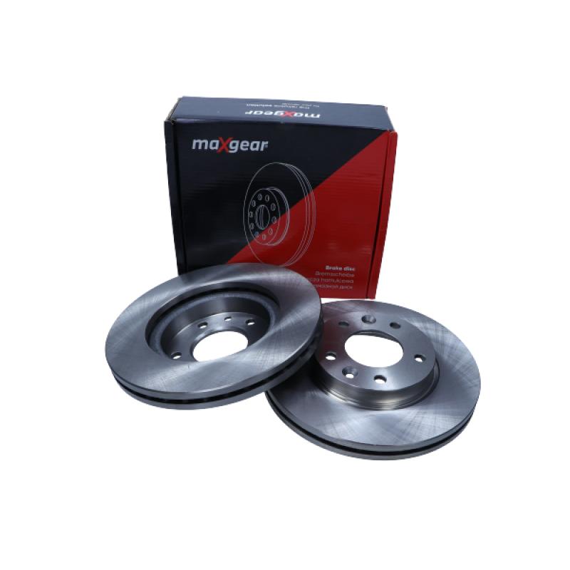 Jeu de 2 disques de frein avant MAXGEAR 19-3188 - Visuel 1