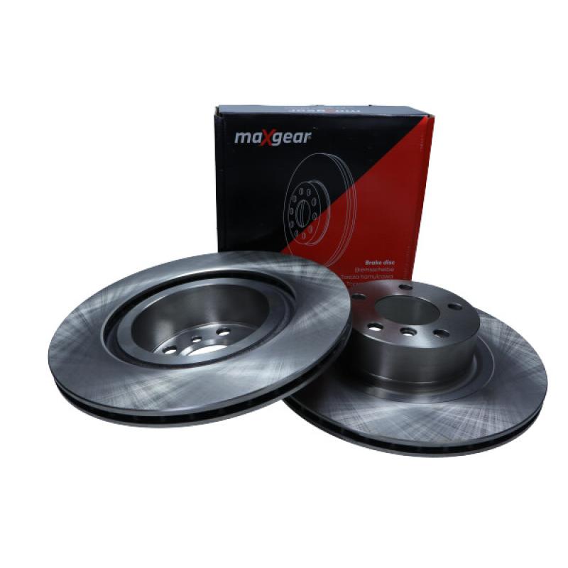 Jeu de 2 disques de frein arrière MAXGEAR 19-3208 - Visuel 1