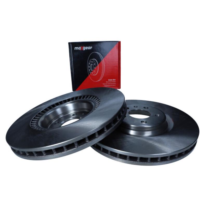 Jeu de 2 disques de frein avant MAXGEAR 19-3210 - Visuel 1