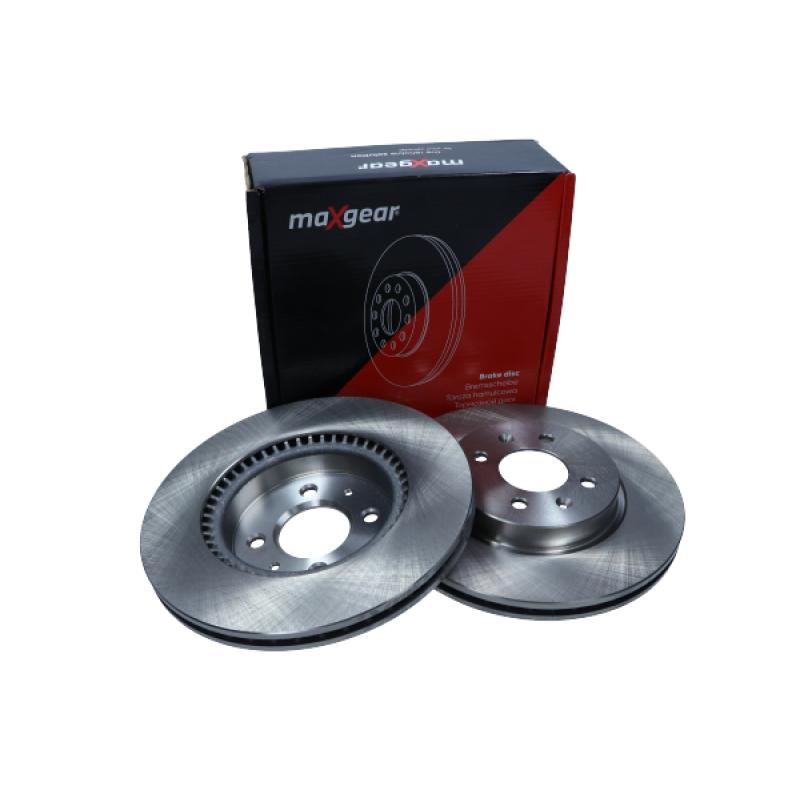 Jeu de 2 disques de frein avant MAXGEAR 19-3211 - Visuel 1