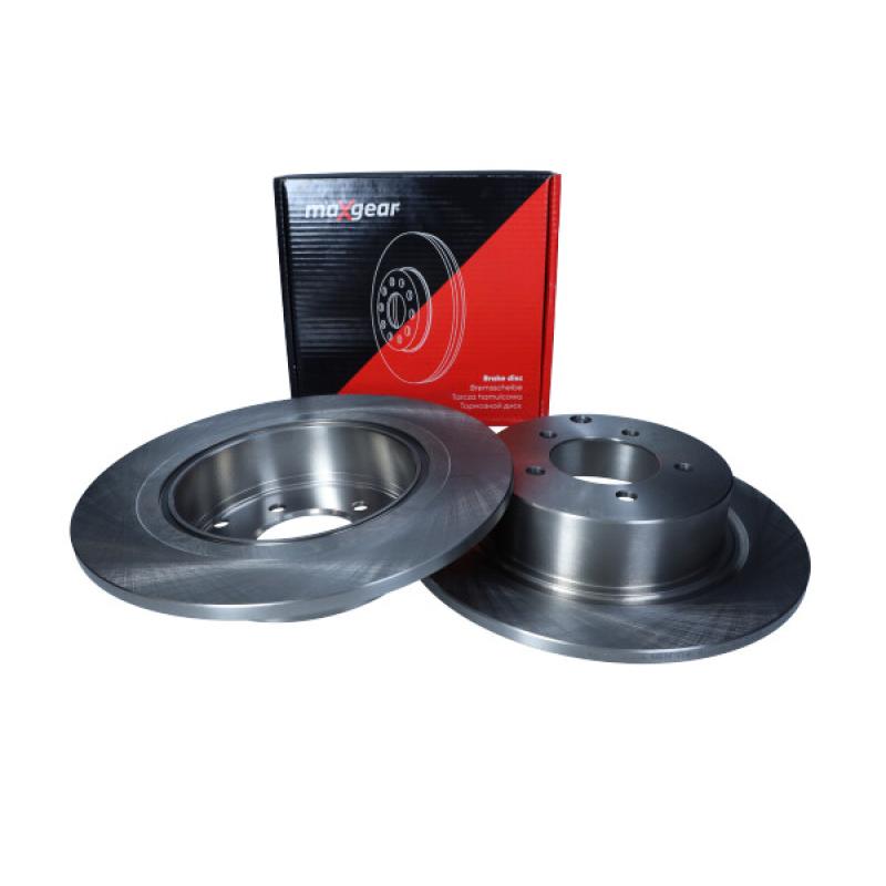 Jeu de 2 disques de frein arrière MAXGEAR 19-3214 - Visuel 1