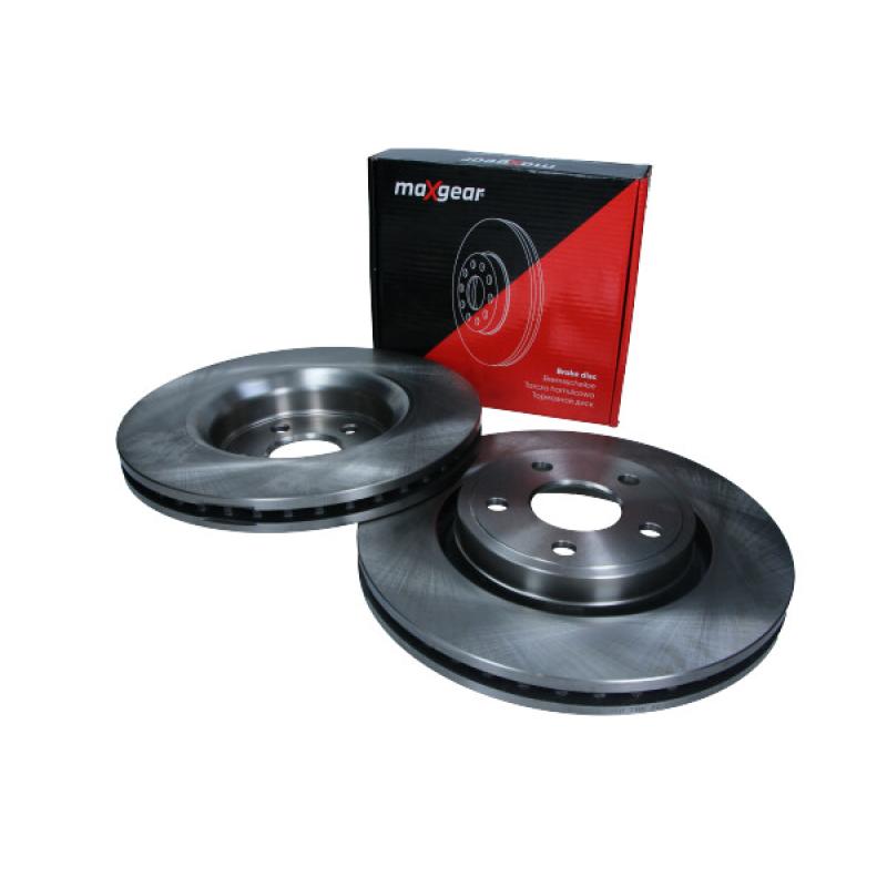 Jeu de 2 disques de frein avant MAXGEAR 19-3224 - Visuel 1