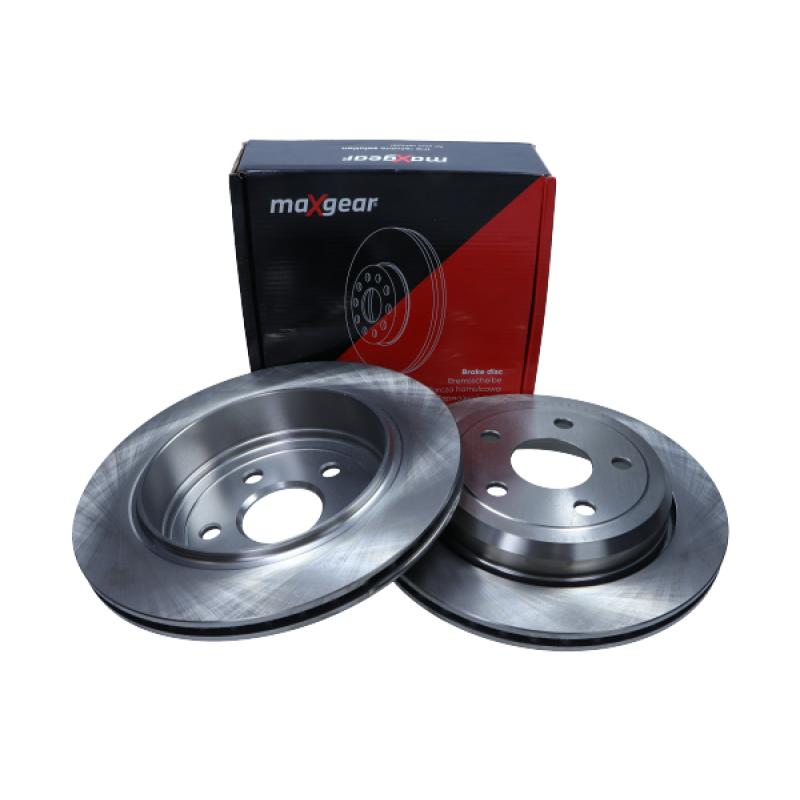 Jeu de 2 disques de frein arrière MAXGEAR 19-3225 - Visuel 1
