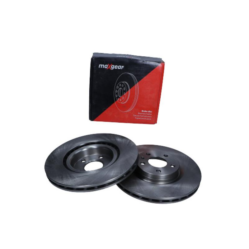 Jeu de 2 disques de frein avant MAXGEAR 19-3236 - Visuel 1