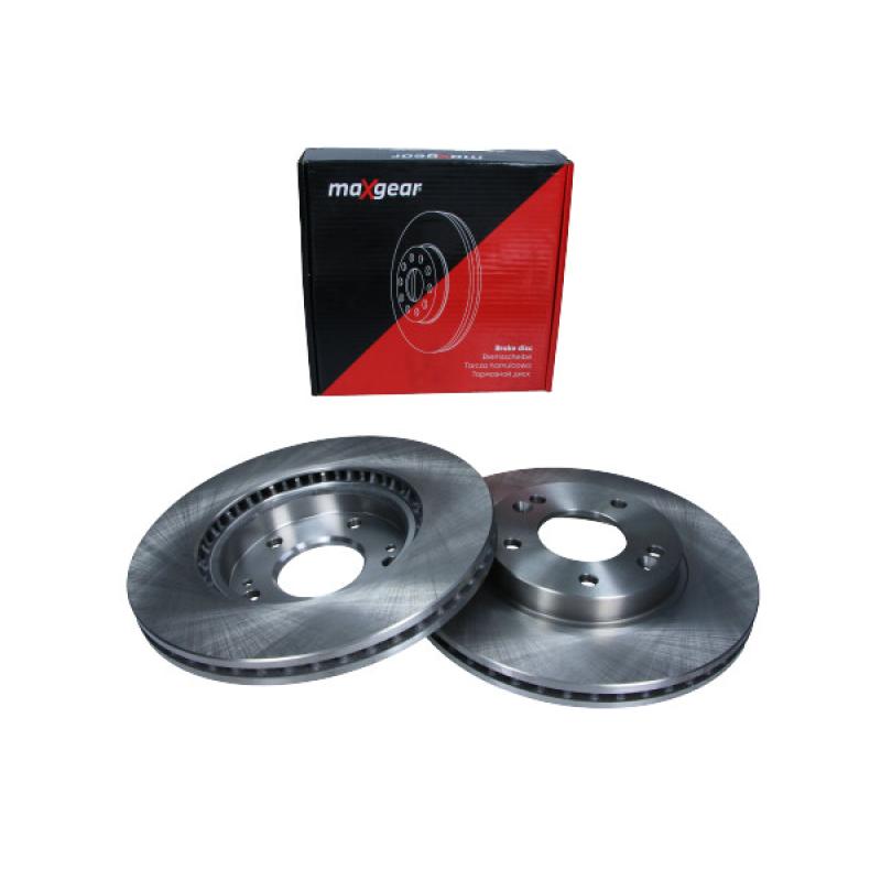 Jeu de 2 disques de frein avant MAXGEAR 19-3239 - Visuel 1