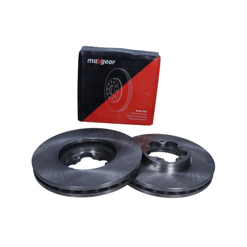 Jeu de 2 disques de frein arrière MAXGEAR 19-3358 - Visuel 1