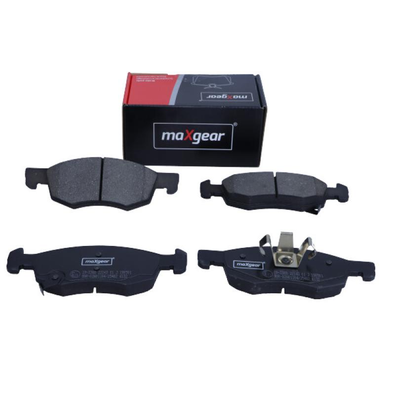 Jeu de 4 plaquettes de frein avant MAXGEAR 19-3368 - Visuel 1