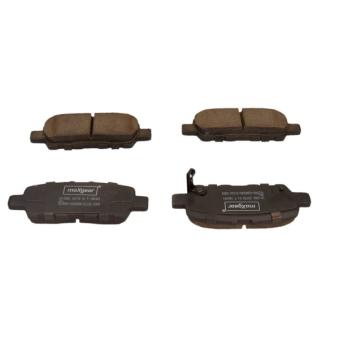Jeu de 4 plaquettes de frein arrière MAXGEAR OEM D40603NK0A