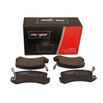 Jeu de 4 plaquettes de frein arrière MAXGEAR OEM 0446612020