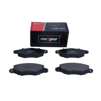 Jeu de 4 plaquettes de frein avant MAXGEAR OEM 4254A5