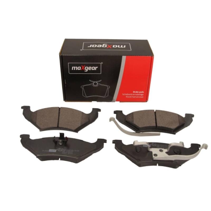 Jeu de 4 plaquettes de frein arrière MAXGEAR 19-3408 - Visuel 1