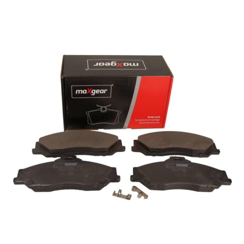 Jeu de 4 plaquettes de frein avant MAXGEAR 19-3409 - Visuel 1