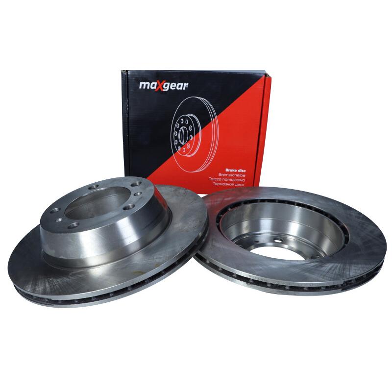 Jeu de 2 disques de frein arrière MAXGEAR 19-3538 - Visuel 1