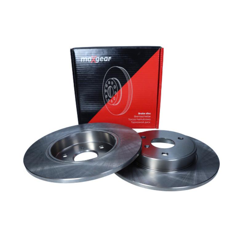 Jeu de 2 disques de frein avant MAXGEAR 19-3555 - Visuel 1