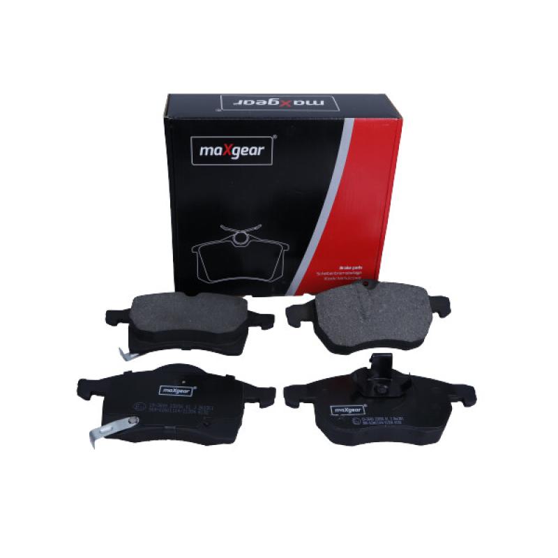 Jeu de 4 plaquettes de frein avant MAXGEAR 19-3649 - Visuel 1