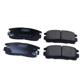Jeu de 4 plaquettes de frein arrière MAXGEAR OEM 96626076