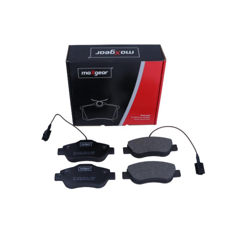 Jeu de 4 plaquettes de frein avant MAXGEAR 19-3673 - Visuel 1