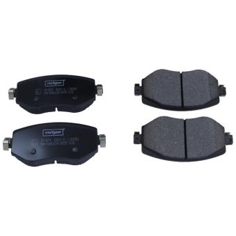 Jeu de 4 plaquettes de frein avant MAXGEAR OEM 410603407R