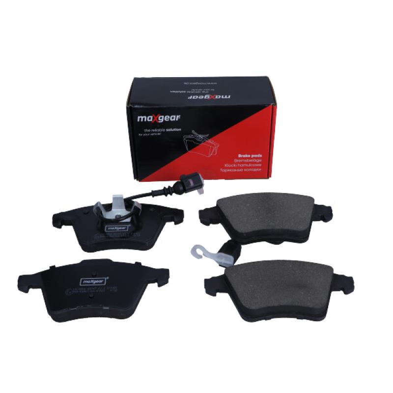 Jeu de 4 plaquettes de frein avant MAXGEAR 19-3852 - Visuel 1