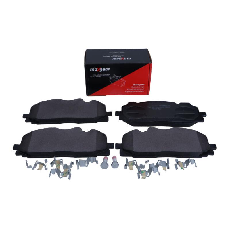 Jeu de 4 plaquettes de frein avant MAXGEAR 19-3854 - Visuel 1