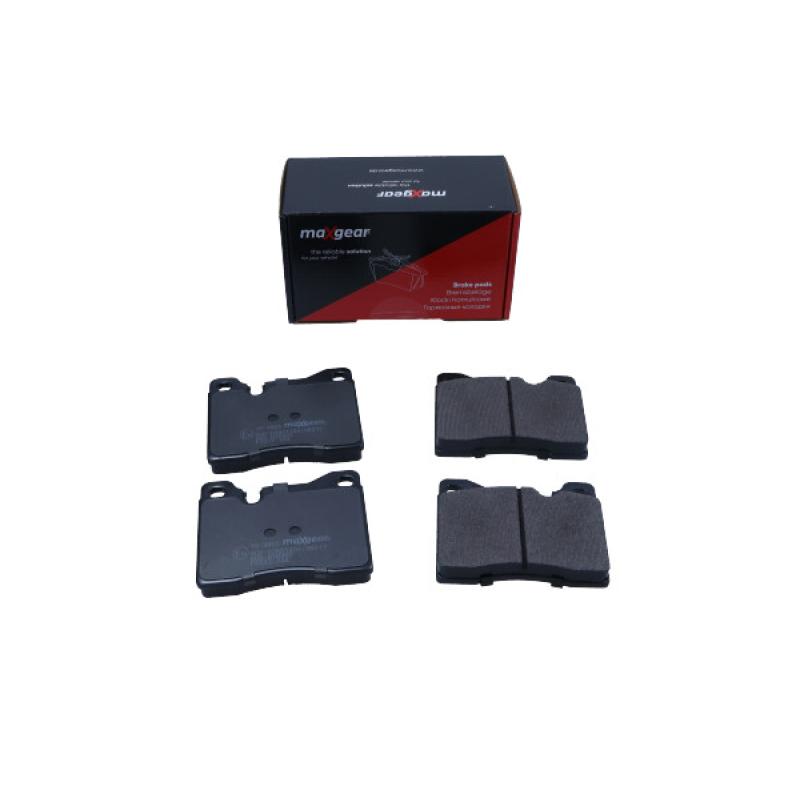 Jeu de 4 plaquettes de frein avant MAXGEAR 19-3855 - Visuel 1