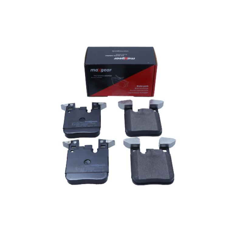 Jeu de 4 plaquettes de frein arrière MAXGEAR 19-3857 - Visuel 1