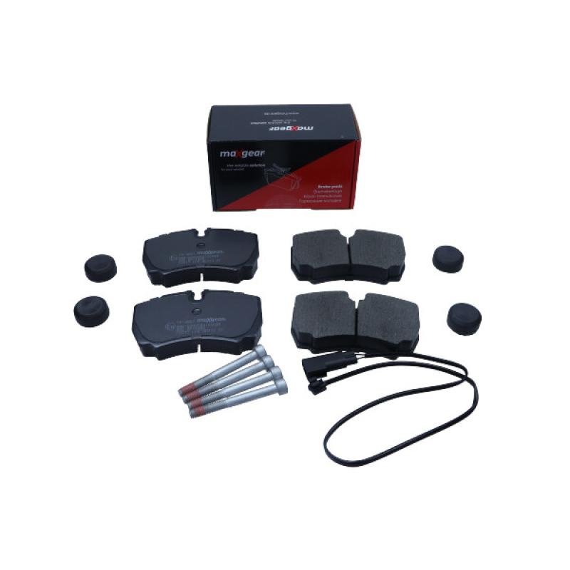 Jeu de 4 plaquettes de frein arrière MAXGEAR 19-3867 - Visuel 1