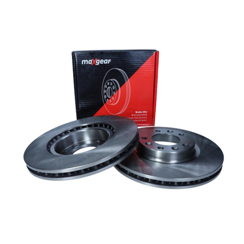 Jeu de 2 disques de frein avant MAXGEAR 19-4681 - Visuel 1