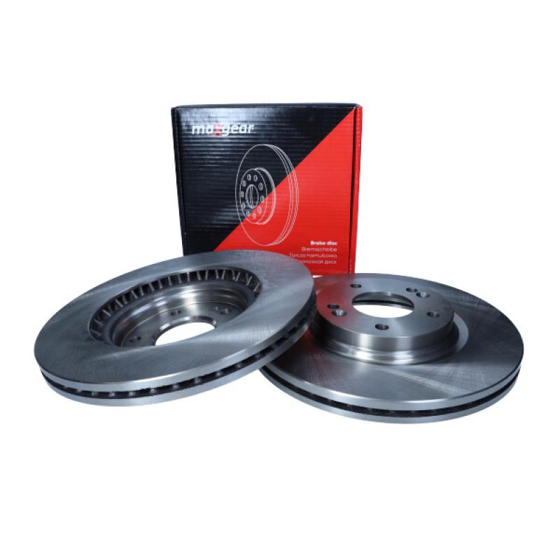 Jeu de 2 disques de frein avant MAXGEAR 19-4682 - Visuel 1
