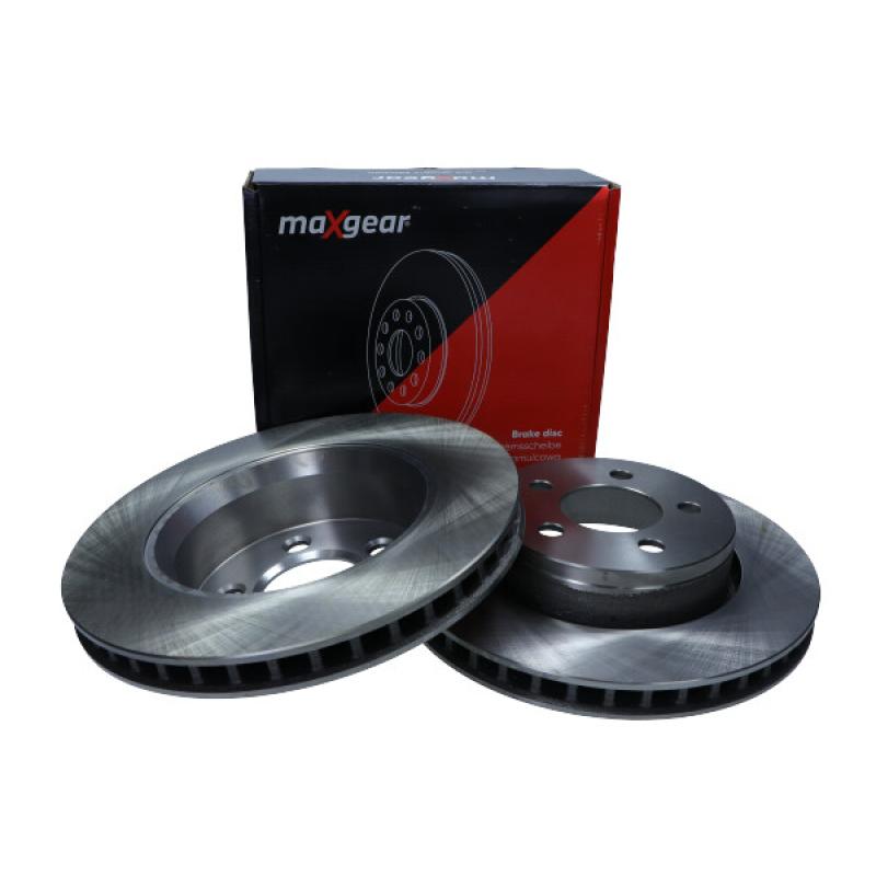 Jeu de 2 disques de frein avant MAXGEAR 19-4725 - Visuel 1