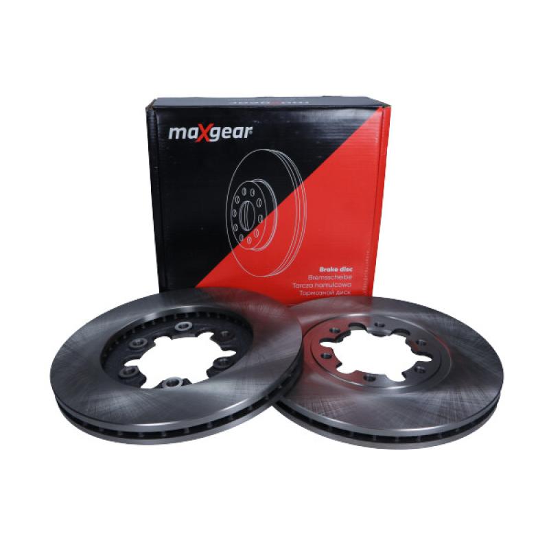 Jeu de 2 disques de frein avant MAXGEAR 19-4727 - Visuel 1