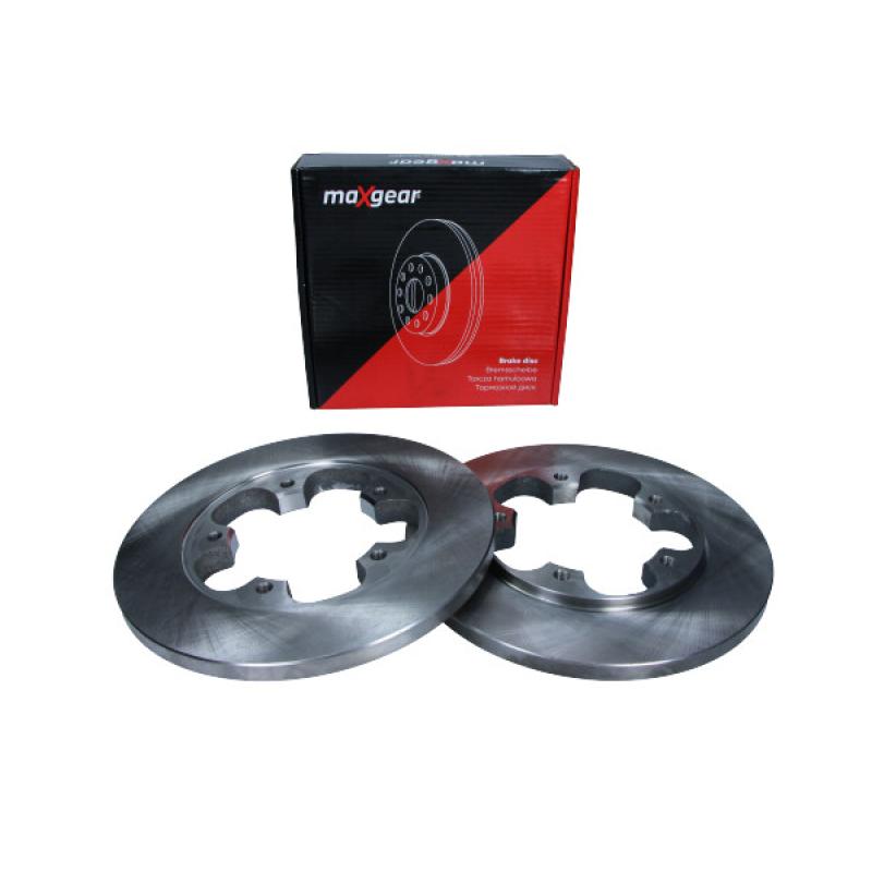 Jeu de 2 disques de frein arrière MAXGEAR 19-4729 - Visuel 1