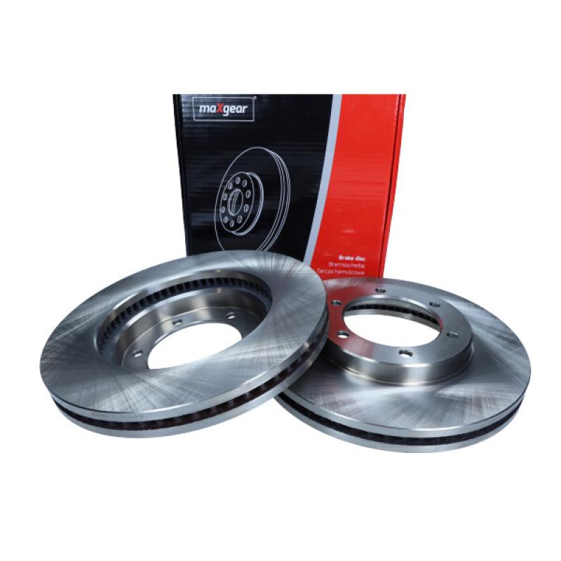 Jeu de 2 disques de frein avant MAXGEAR 19-4753 - Visuel 1