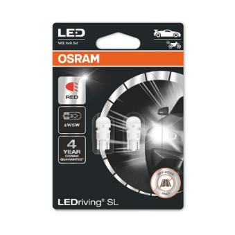 Ampoule, éclairage intérieur OSRAM 2825DRP-02B pour PEUGEOT 204 PureTech 110 - 110cv