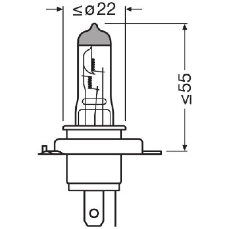 Ampoule, projecteur longue portée OSRAM 64193-01B - Visuel 2