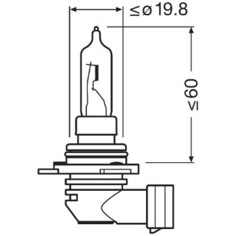 Ampoule, projecteur longue portée OSRAM 9012CBN - Visuel 2