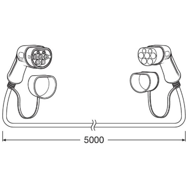 Câble de recharge, véhicule électrique OSRAM OCC23205 - Visuel 2