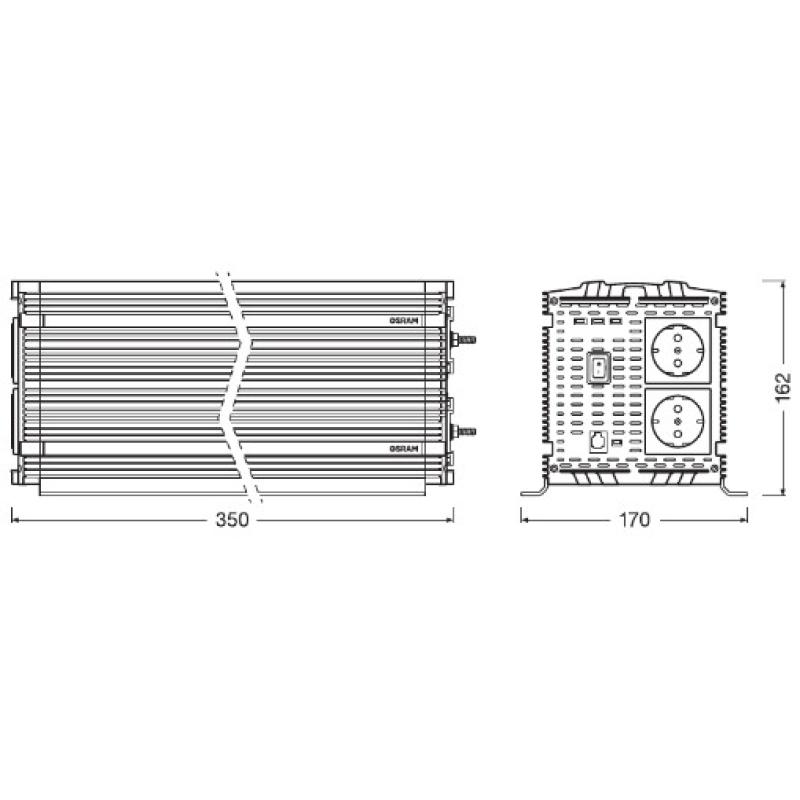 Onduleur OSRAM OEINVMA20 - Visuel 2