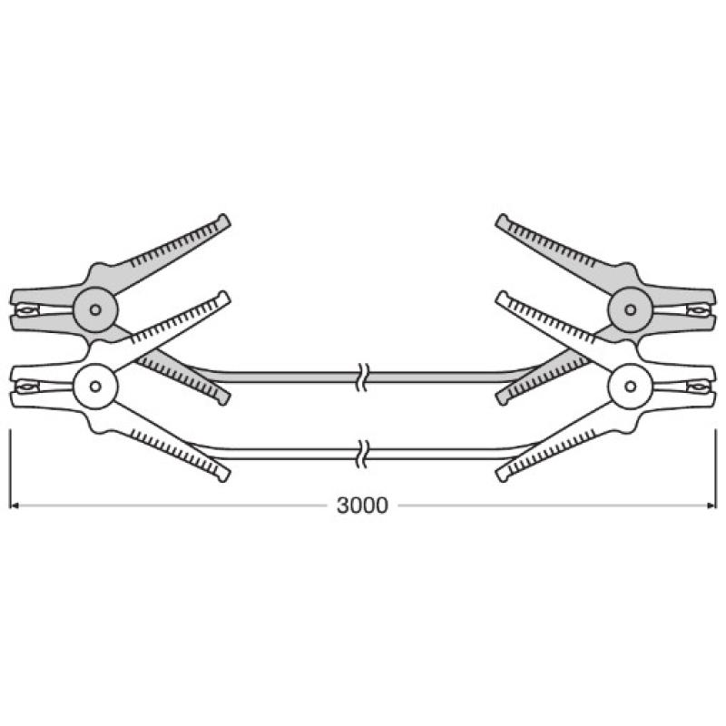 Câble d'aide au démarrage OSRAM OSC101 - Visuel 2