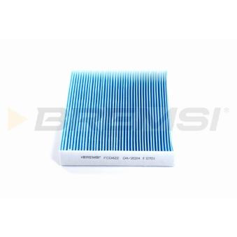 Filtre, air de l'habitacle BREMSI [FC0422]