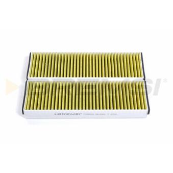 Filtre, air de l'habitacle BREMSI OEM 4F0898438C