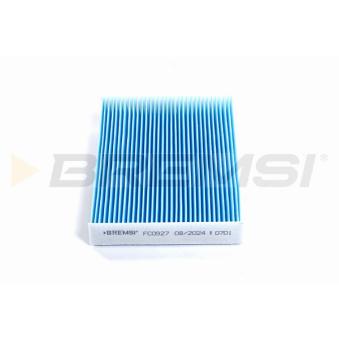 Filtre, air de l'habitacle BREMSI [FC0927]